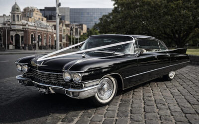 1960 Black Cadillac Sedan DeVille