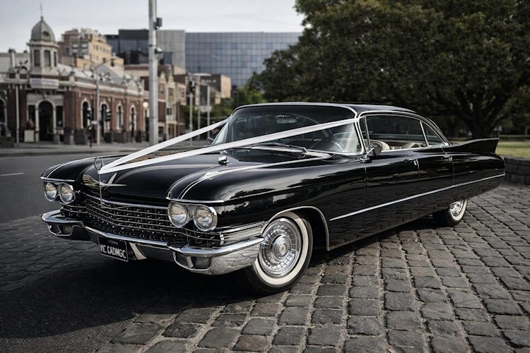 1960 Black Cadillac Sedan DeVille