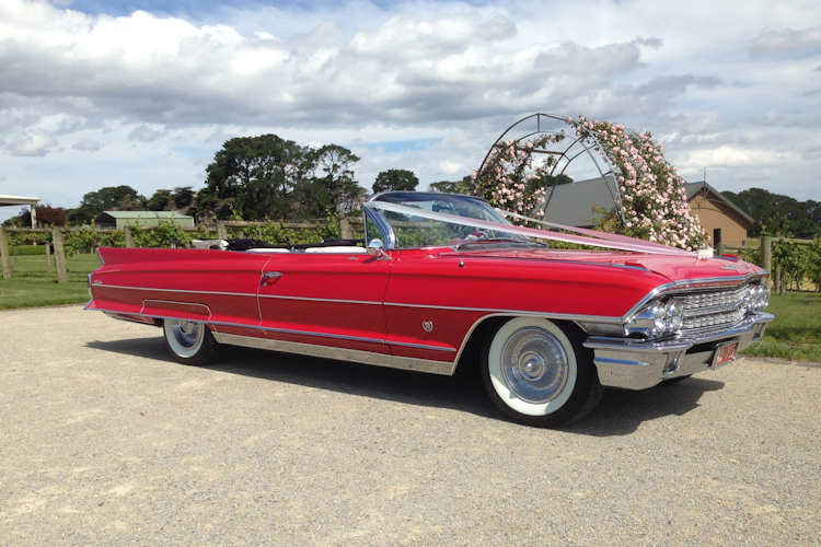 1962 Red Cadillac Convertible